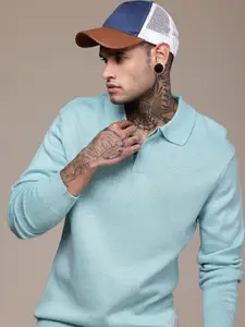 WROGN Spread Collar Pullover Sweater