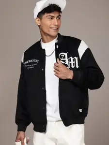 WROGN Typography Embroidered Tailored Jacket