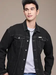 WROGN Pure Cotton Oversized Denim Jacket