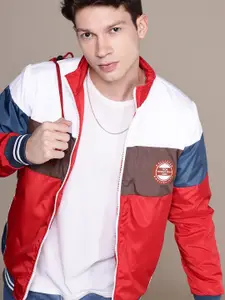 WROGN Colourblocked Bomber Jacket