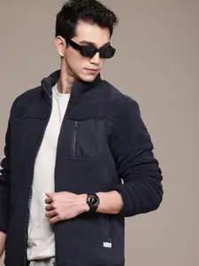 WROGN Mock Collar Fuzzy Tailored Jacket