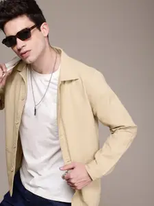 WROGN Spread Collar Pure Cotton Tailored Jacket