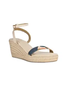 CAI PU Party Block Sandals with Buckles