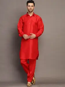 Utsav Fashion Men Regular Kurta with Salwar