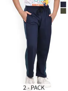 BAESD Boys Pack Of 2  Pure Cotton Track Pants