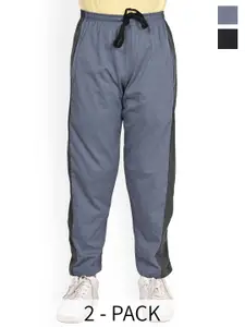 BAESD Boys Pack Of 2 Pure Cotton Track Pants