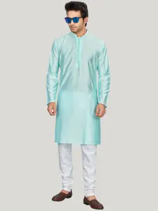 Authentics Mandarin Collar A-Line Kurta