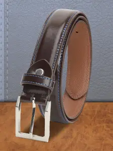The Roadster Lifestyle Co. Men Brown Leather Belt