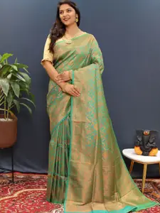 SGF11 Woven Design Zari Art Silk Heavy Work Kanjeevaram Saree