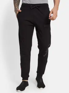 Octave Men Solid Cotton Joggers