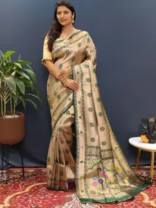 SGF11 Woven Design Zari Art Silk Heavy Work Kanjeevaram Saree