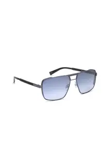 IDEE Men Square Sunglasses with UV Protected Lens IDS3033C4SG
