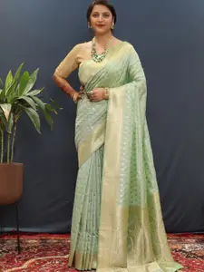 SGF11 Woven Design Zari Art Silk Heavy Work Kanjeevaram Saree