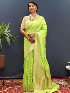 SGF11 Woven Design Zari Art Silk Kanjeevaram Saree