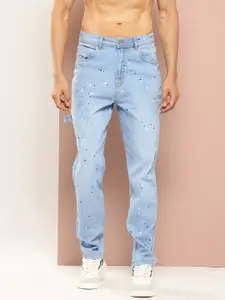 Harvard Men Slim Tapered Fit Printed Stretchable Jeans