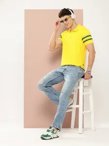 Harvard Men Bootcut Light Fade Stretchable Jeans