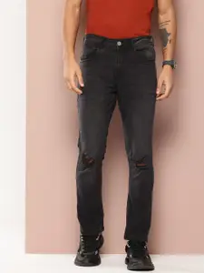 Harvard Men Mildly Distressed Stretchable Slim Fit Jeans