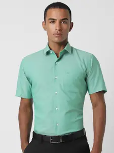Peter England Opaque Cotton Formal Shirt