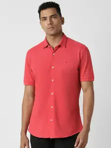 Van Heusen Sport Slim Fit Spread Collar Casual Shirt