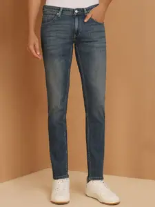 Allen Solly Men Clean Look Light Fade Mid-Rise Skinny Fit Non Stretchable Jeans