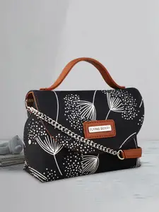 FLYING BERRY Printed Handcrafted  Satchel