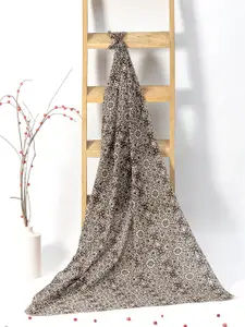 Contrast Living Printed Pure Cotton Scarf