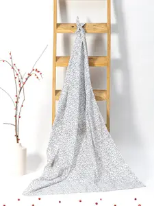 Contrast Living Printed Pure Cotton Scarf