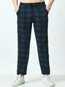 BAESD Checked Dry-Fit Track Pants