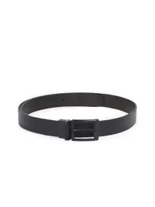 Louis Philippe Men Textured Leather Formal Belt