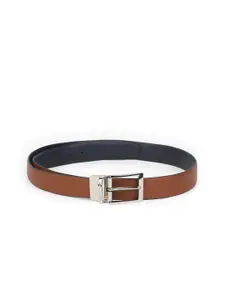 Louis Philippe Men Textured Leather Formal Belt