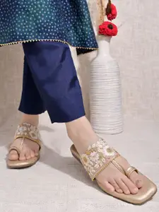 Shoetopia Women Ethnic One Toe Flats