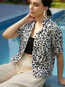 PINACOLADA Animal Printed Casual Shirt