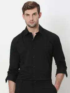 Mufti Slim Fit Opaque Cotton Casual Shirt