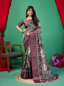 Fashion FRICKS Ethnic Motifs Zari Silk Cotton Saree
