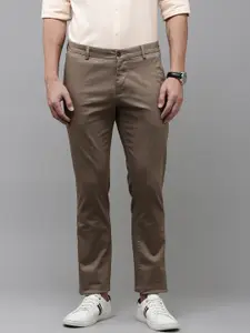 Arrow Men Printed Original Slim Fit Smart Casual Trousers