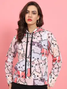 TANDUL Humour & Comic Printed Hooded Pullover Sweatshirt