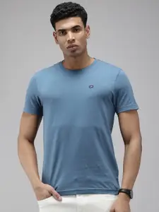 Arrow Pure Cotton Solid Casual T-shirt