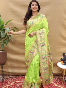 SGF11 Woven Design Zari Art Silk Heavy Work Kanjeevaram Saree