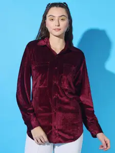 TANDUL Smart Spread Collar Casual Shirt