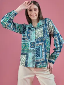DressBerry Smart Ethnic Motifs Printed Casual Shirt