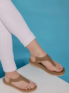 Shezone Women Open Toe Flats