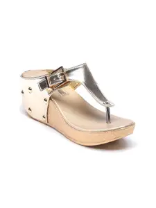 Bruno Manetti Women PU Wedge Sandals
