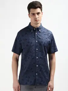 Tommy Hilfiger Abstract Printed Button Down Collar Casual Shirt