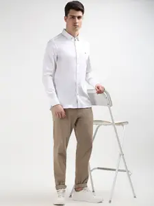 Tommy Hilfiger Spread Collar Long Sleeves Casual Shirt