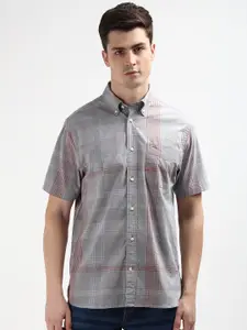 Tommy Hilfiger Button-Down Collar Short Sleeves Casual Shirt