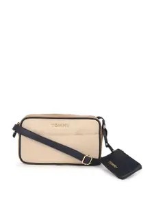 Tommy Hilfiger Half Moon Sling Bag with Tasselled Handbag