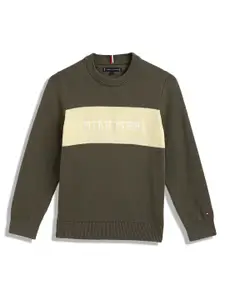 Tommy Hilfiger Boys Typography Pullover