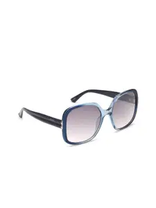 IDEE Women Square Sunglasses with UV Protected Lens IDS3037C4SG