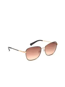IDEE Women Oval Sunglasses with UV Protected Lens IDS3082C2SG