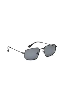 IDEE Men Rectangle Sunglasses with Polarised and UV Protected Lens IDS3097C1PSG